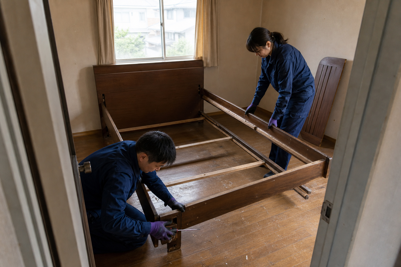 解体作業も可